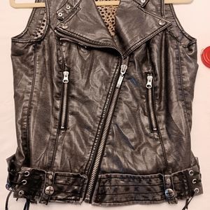 Guess Moto Vest -‎ Size Small